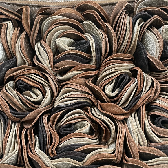 BRIGHTON VELVET ROSE MASTERPIECE COLLECTION Retired/Rare Brown metallic - Picture 2 of 6